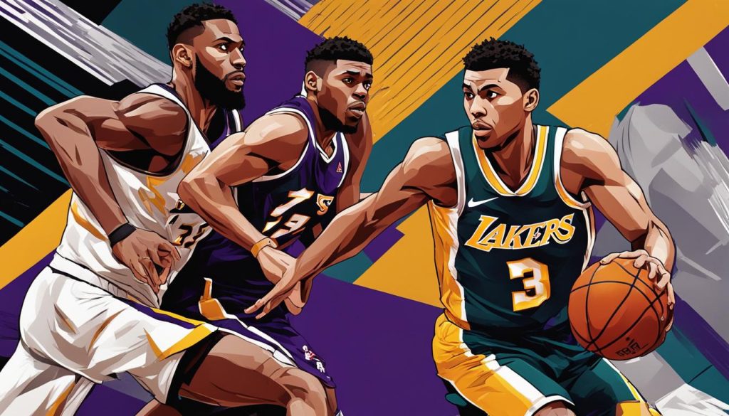jazz vs lakers key moments and exciting plays image
